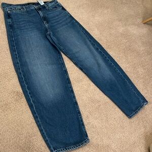 Banana Republic Barrel Leg Jeans Sz 29 Excellent condition!